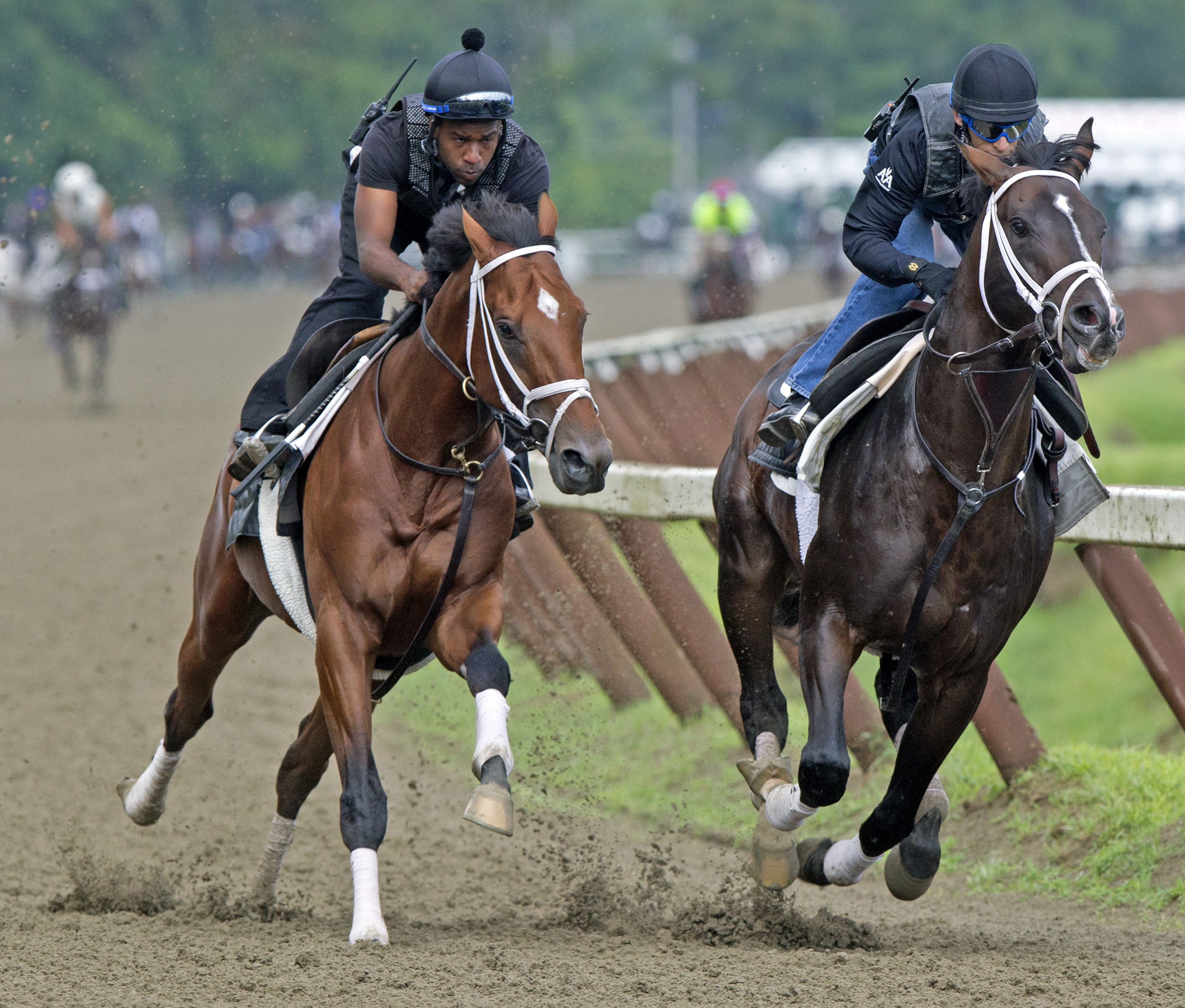 Micromanage and Verrazano training at Saratoga