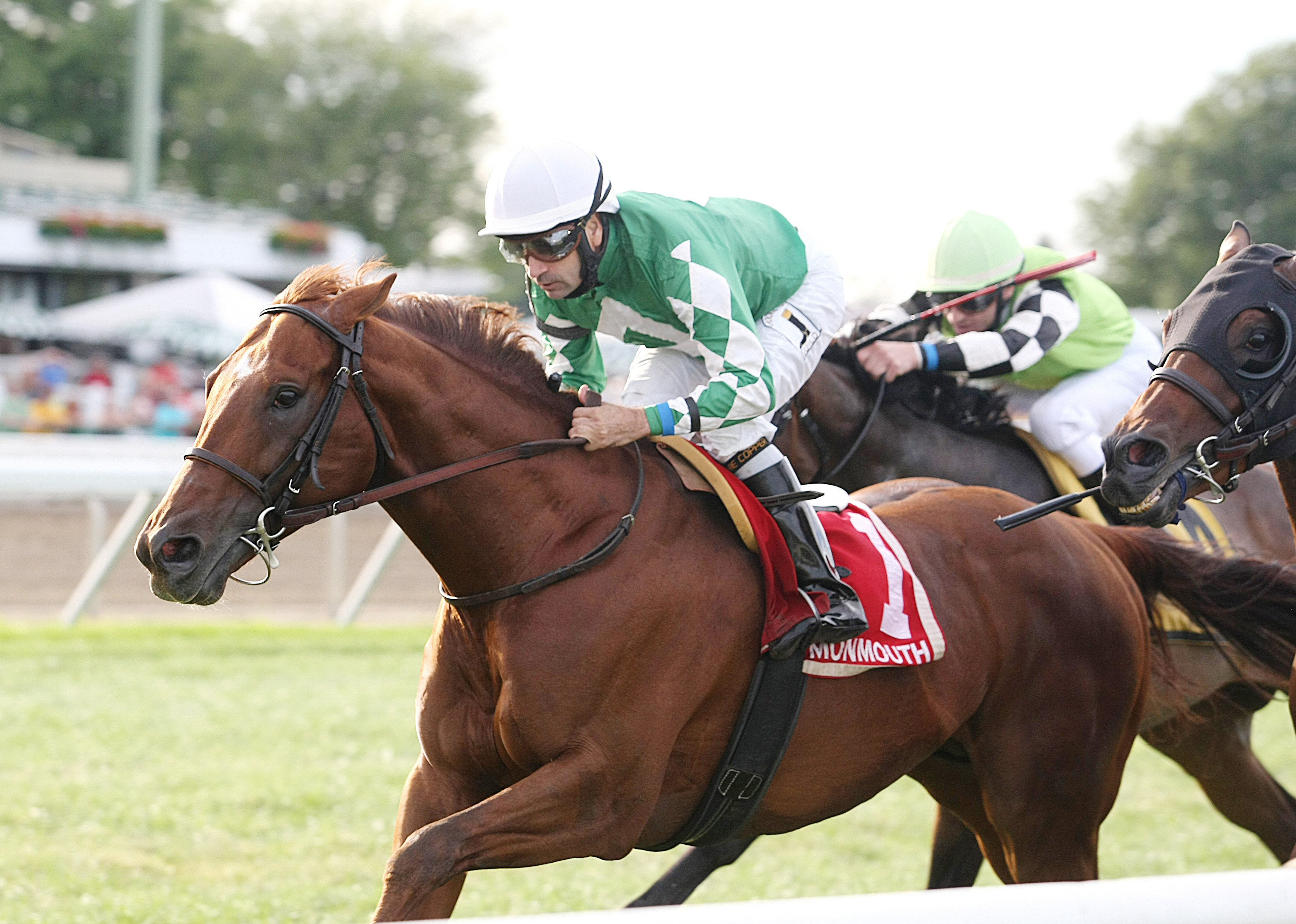 Middleburg wins the 2015 Cliff Hanger Stakes