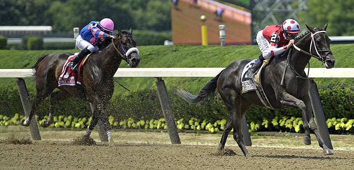Midnight Bisou wins the 2019 Ogden Phipps