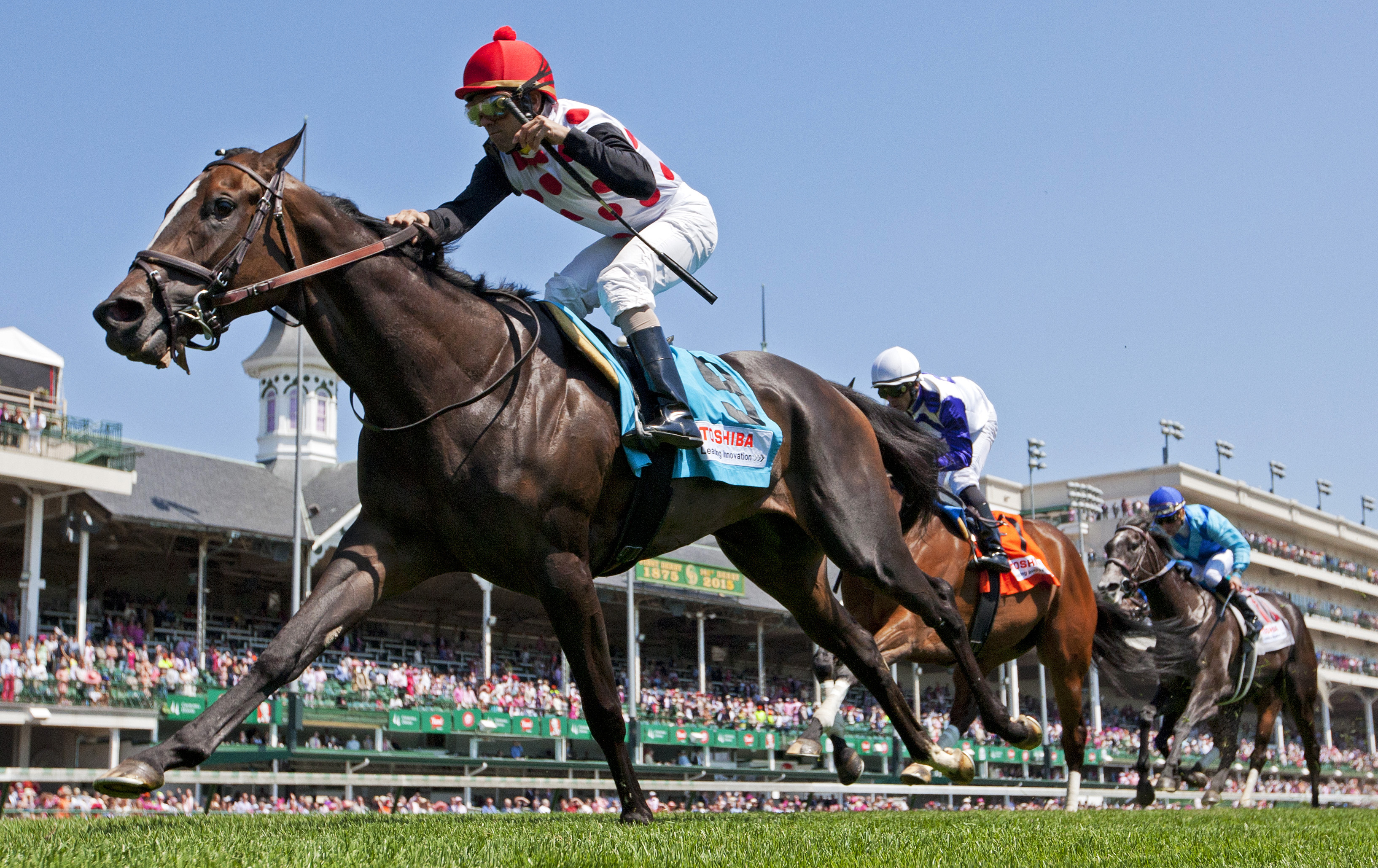 Mighty Souper wins a maiden race
