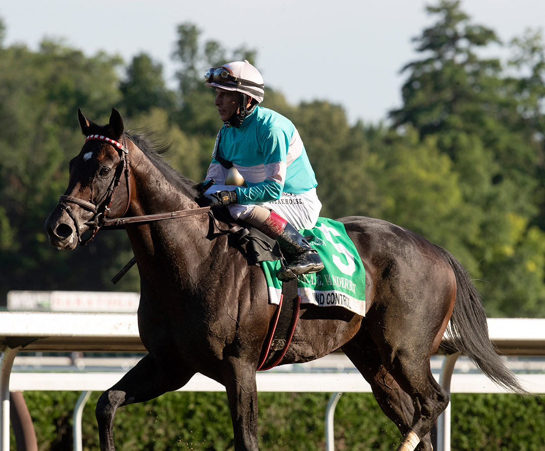 Mind Control at the 2020 Vanderbilt Handicap at Saratoga Race Course