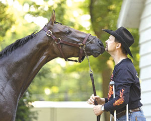 Mine That Bird and trainer Chip Woolley