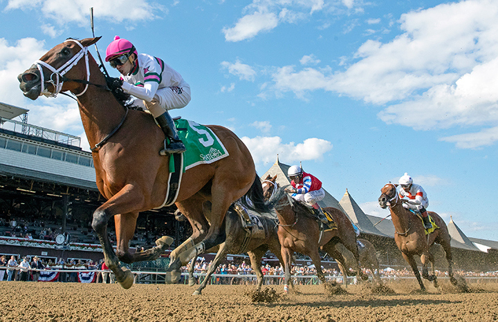 Minit to Stardom wins the 2019 Honorable Miss at Saratoga Race Course