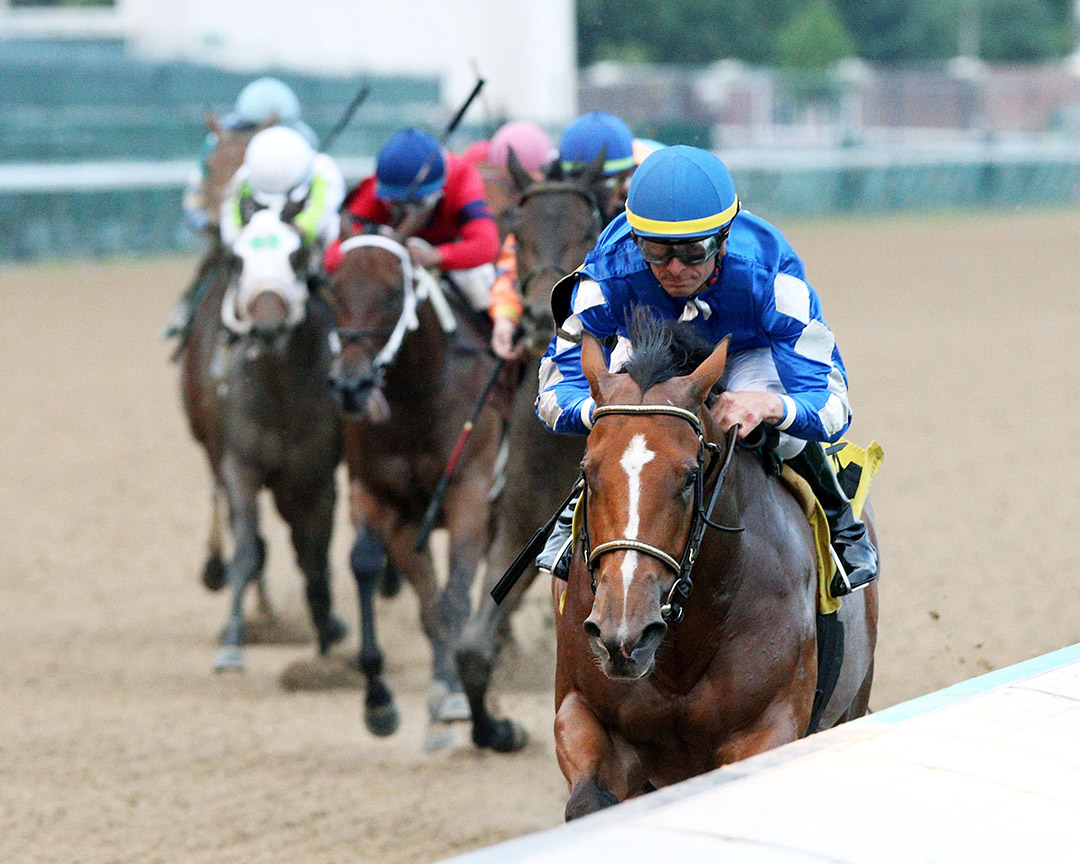 Mischiefful wins a June 10 allowance at Churchill Downs