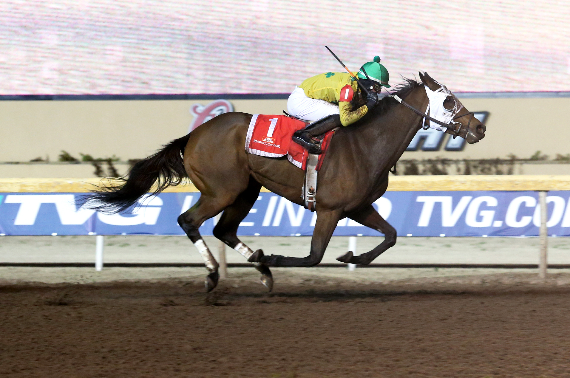 Miss Mo Kelly wins the She's All In Handicap