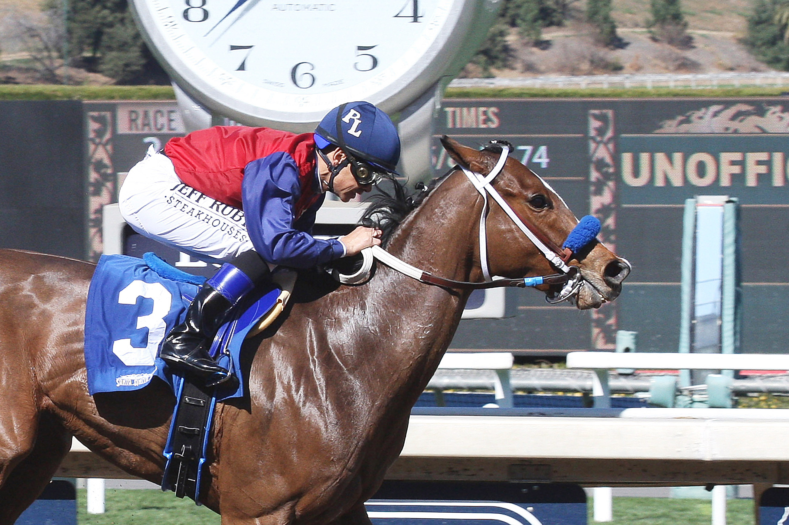 Miss Sunset wins the 2018 Spring Fever Stakes