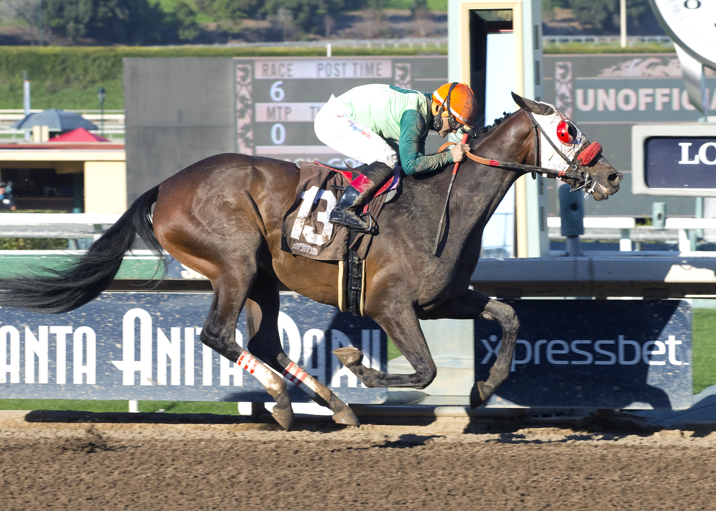 Mistressofthenight wins a maiden race