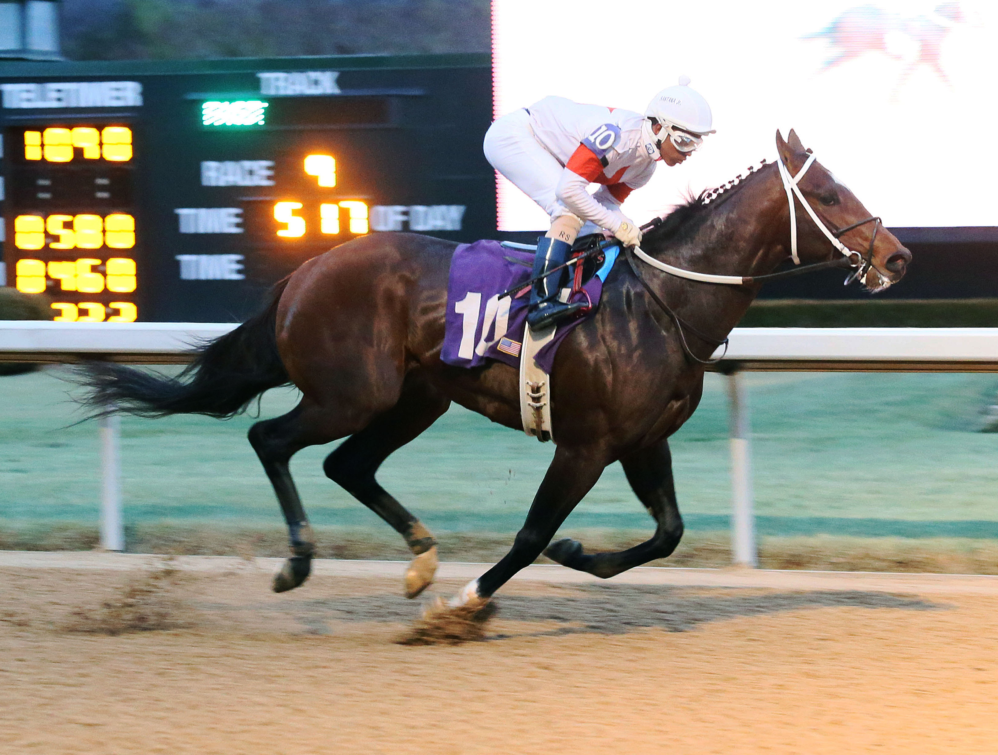 Mitole wins a Feb. 3 maiden race