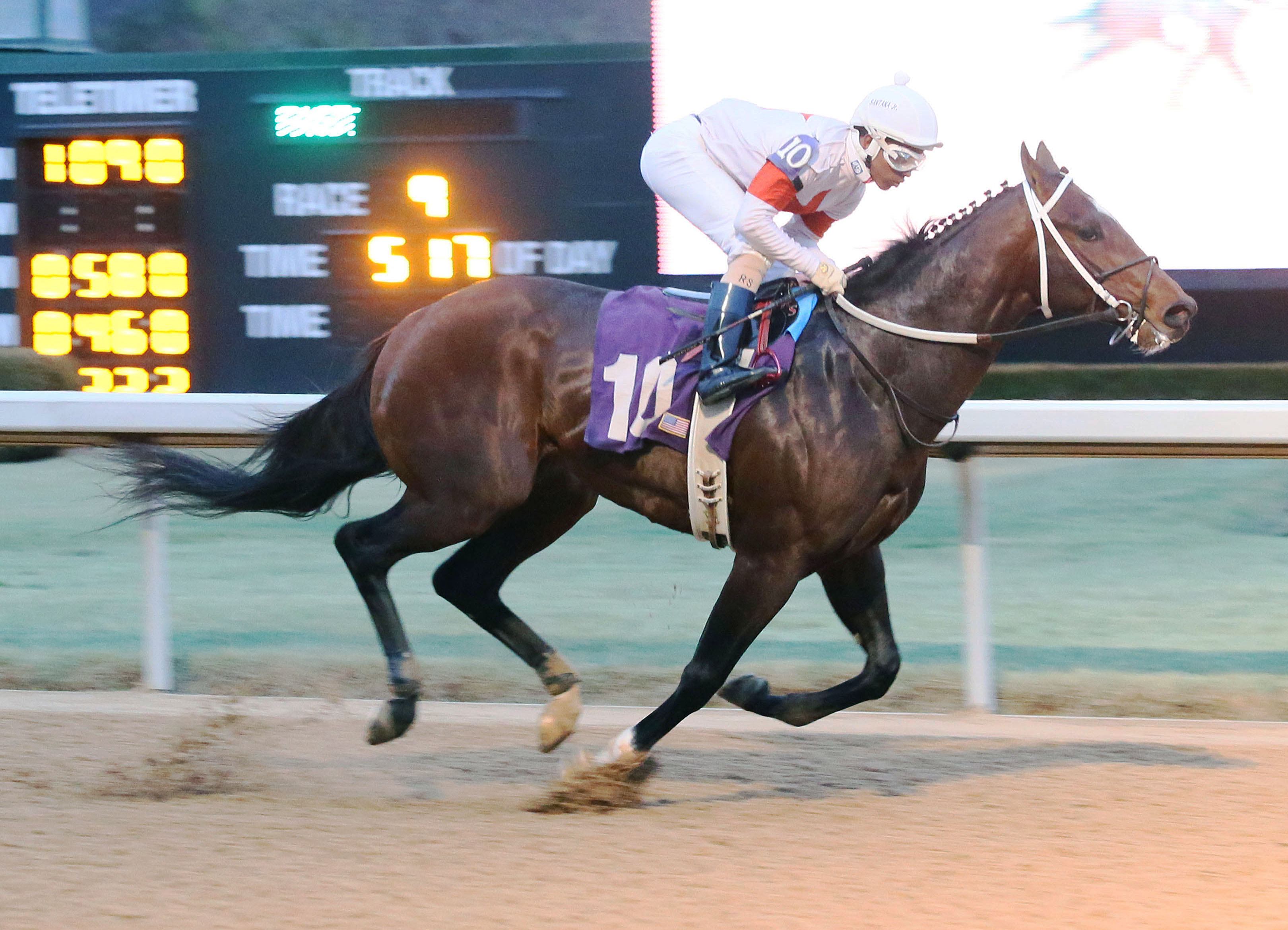 Mitole wins a Feb. 3 maiden race