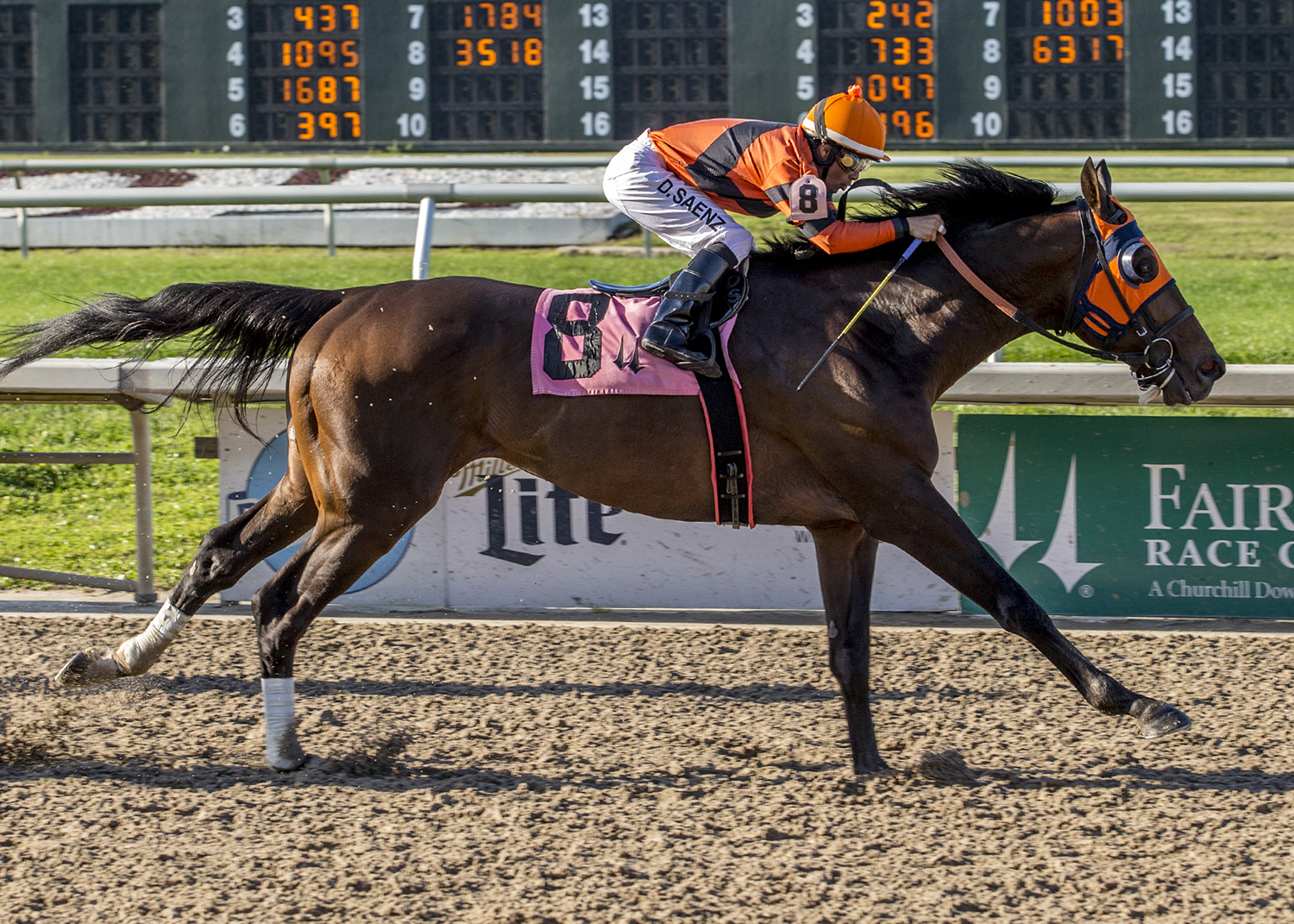 Mobile Bay wins the Star Guitar Stakes