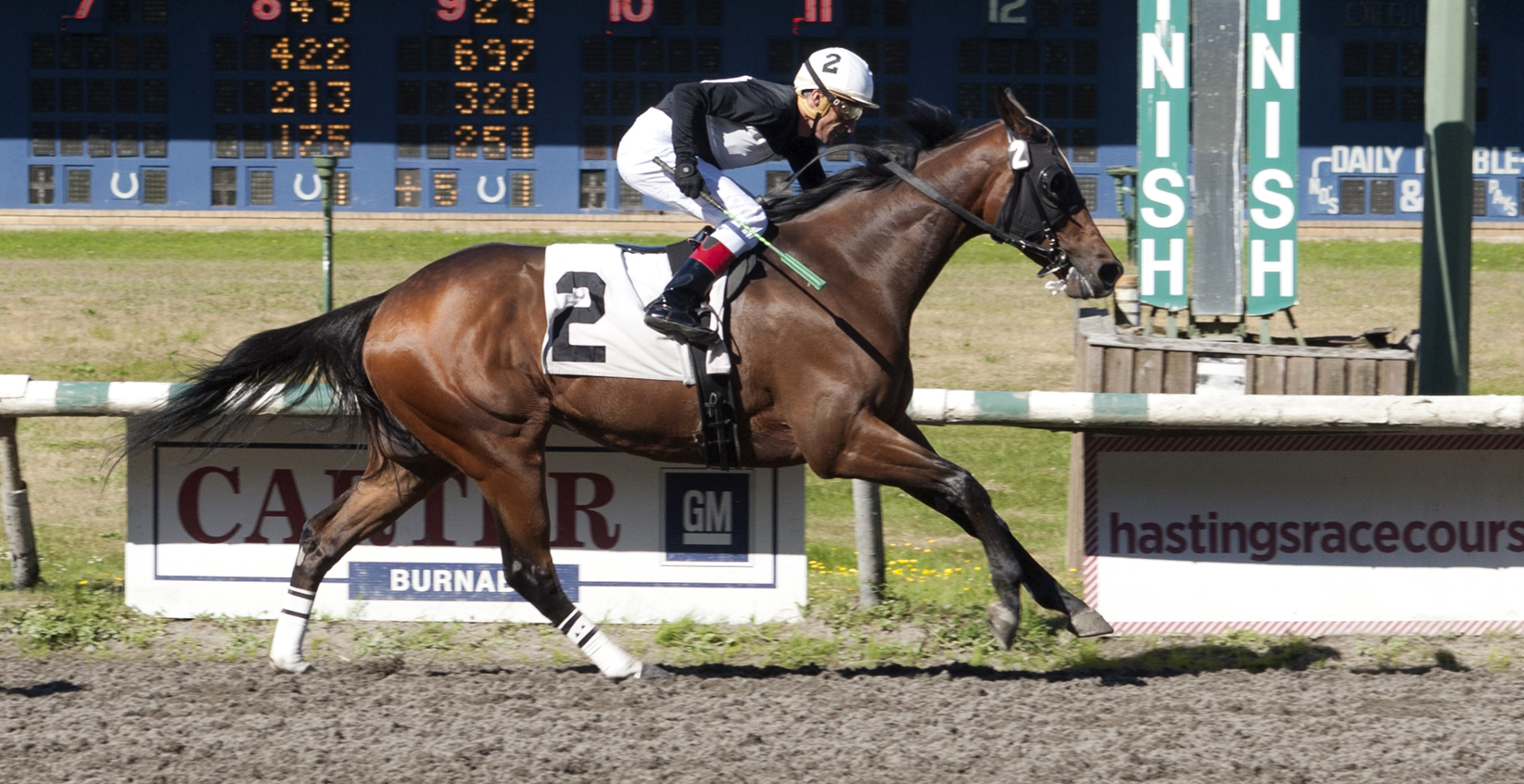 Modern wins the Sir Winston Churchill Stakes