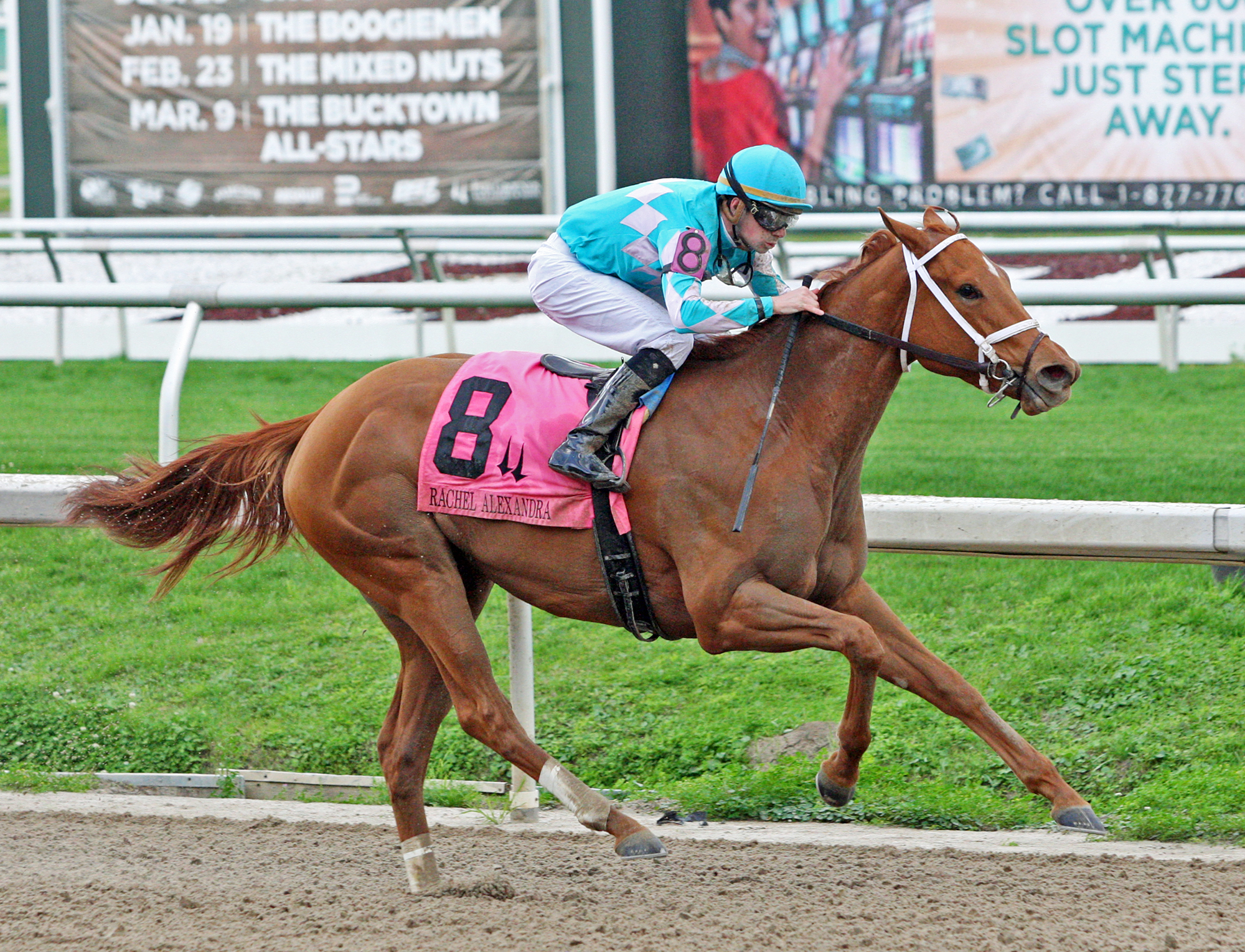 Monomoy Girl wins the 2018 Rachel Alexandra
