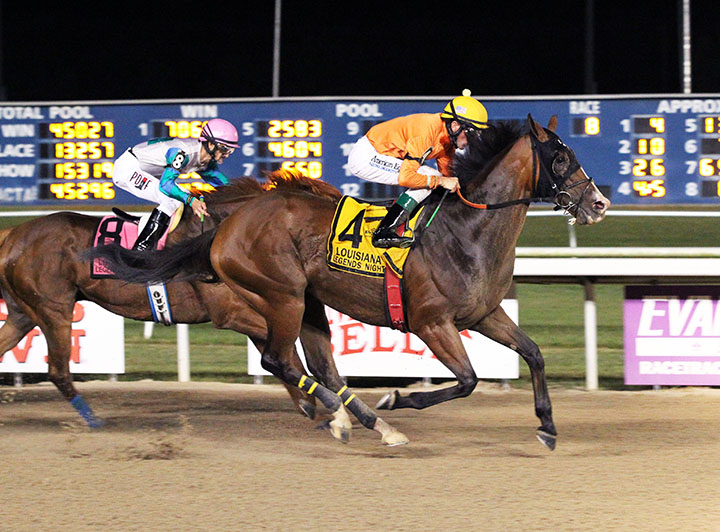 Monte Man wins the 2019 Louisiana Legends Sprint