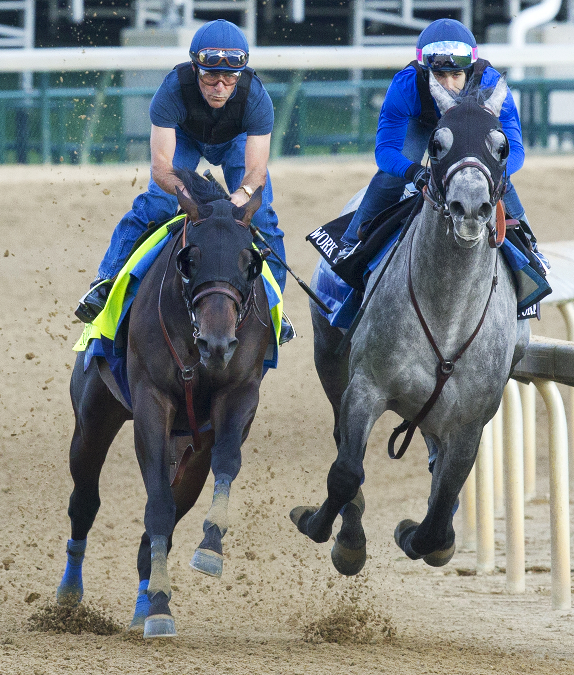 Mor Spirit works with Jimbo Fallon at Churchill on April 26