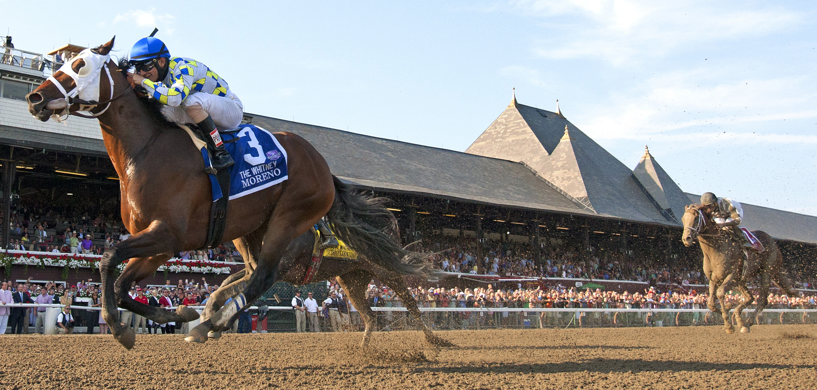 Moreno wins the 2014 Whitney