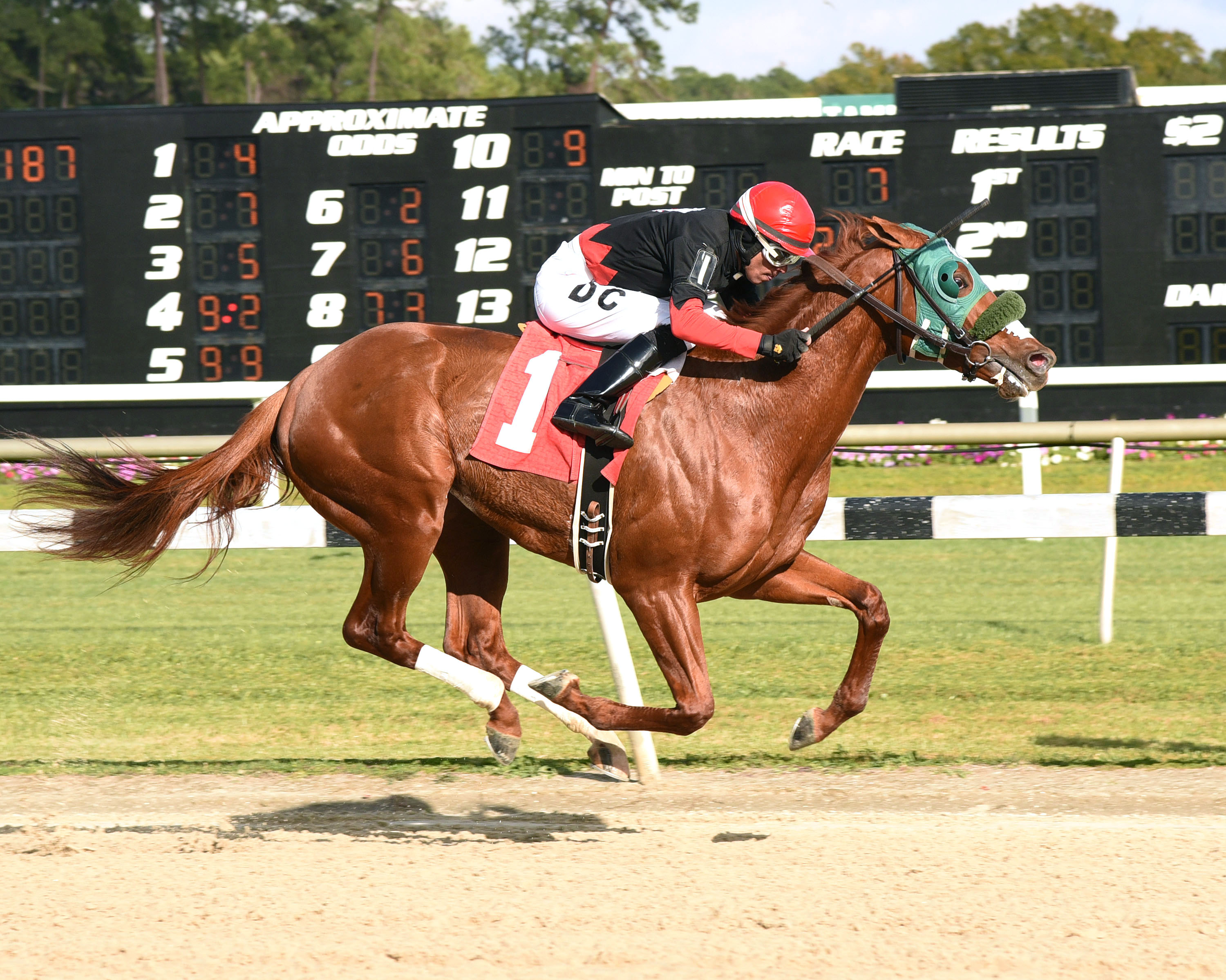 Morning Fire wins the Pasco Stakes