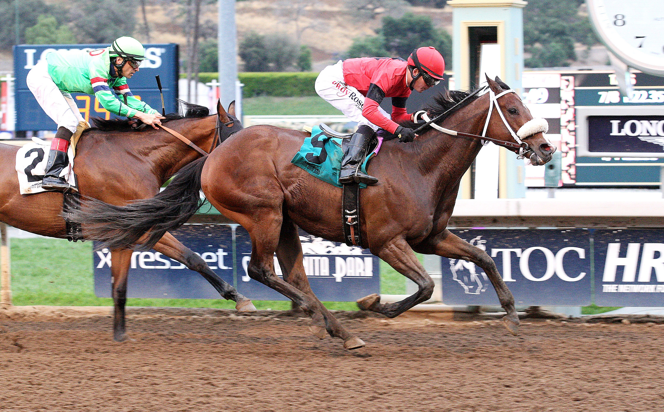 Motown Men wins the Tiznow Stakes