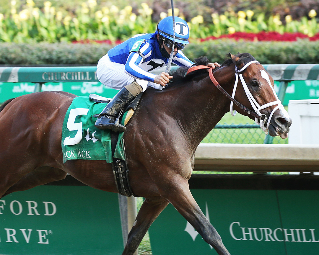 Mr. Money wins the 2020 Ack Ack at Churchill Downs