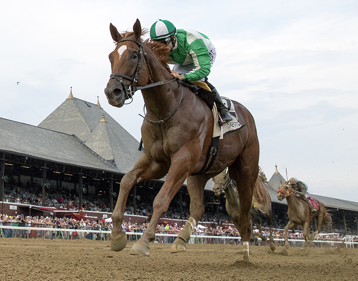 Mr. Buff wins the 2019 Evan Shipman Stakes at Saratoga Race Course