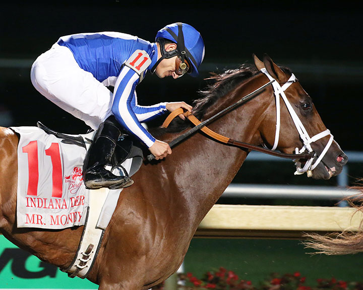 Mr. Money wins the 2019 Indiana Derby at Indiana Grand