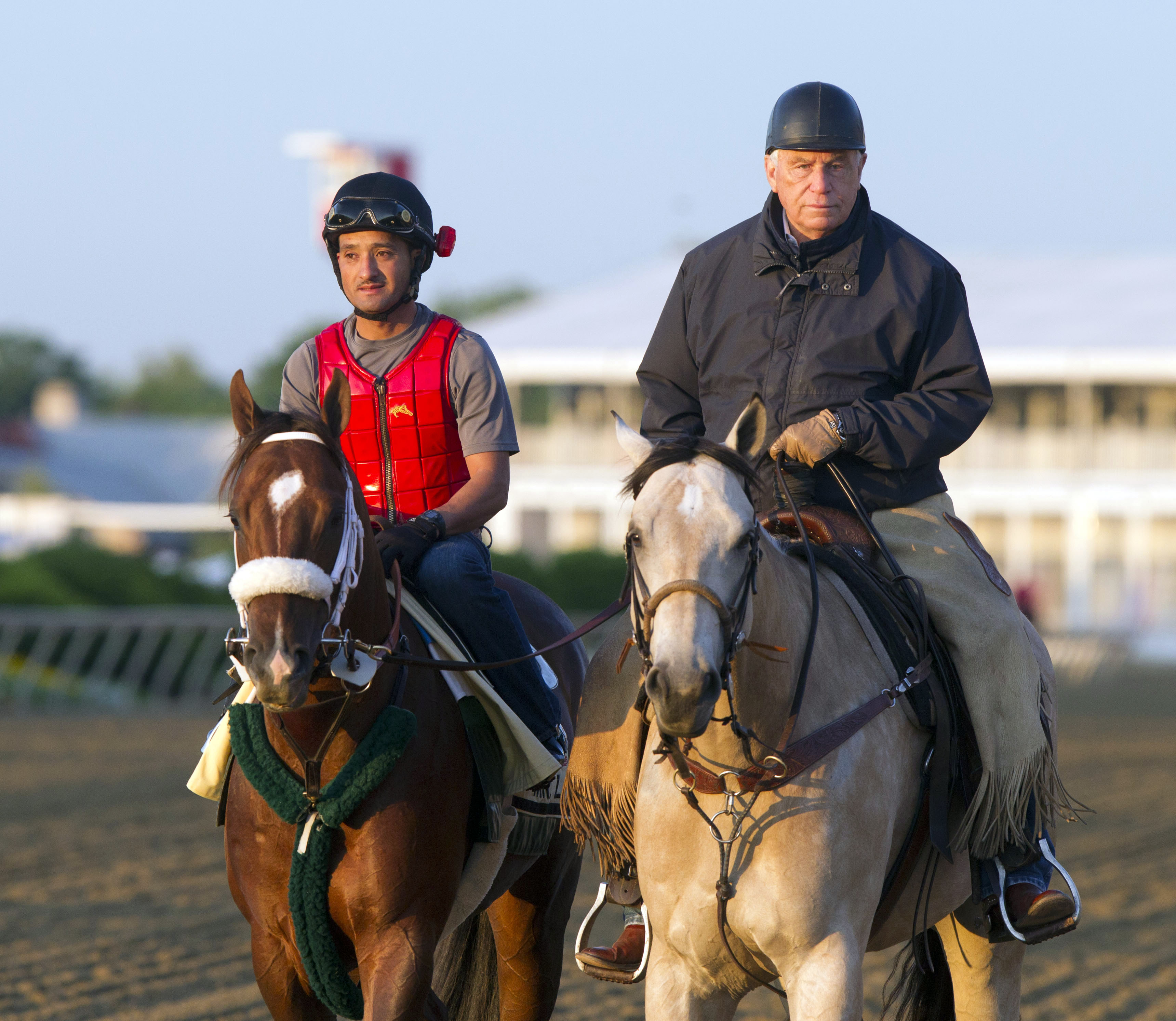 Mr. Z with trainer D. Wayne Lukas
