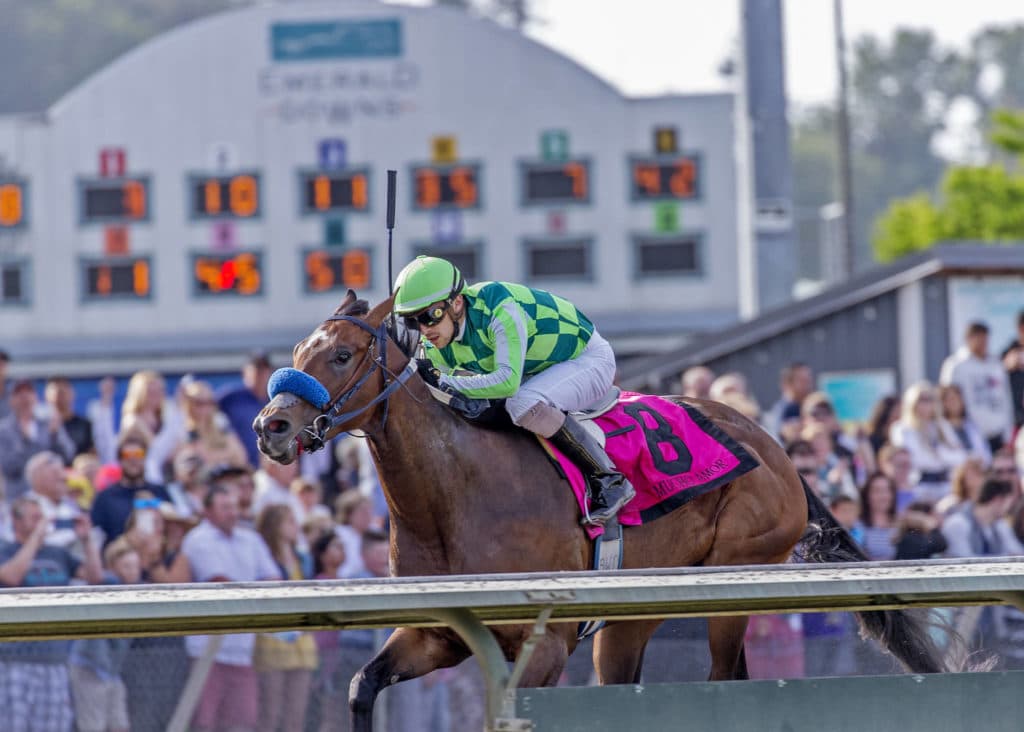 Mucho Amor wins the 2019 Seattle Stakes