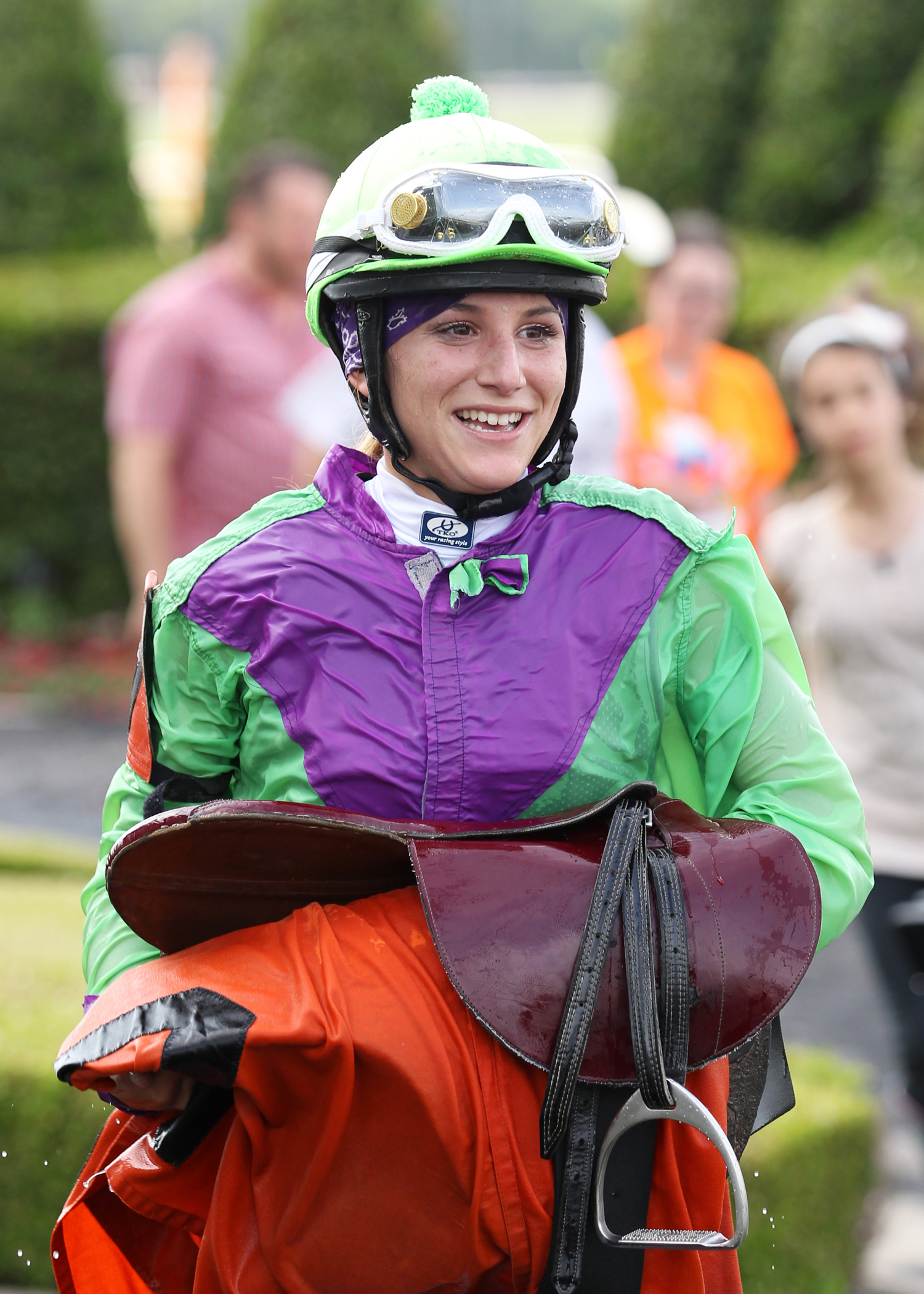Erica Murray, apprentice rider