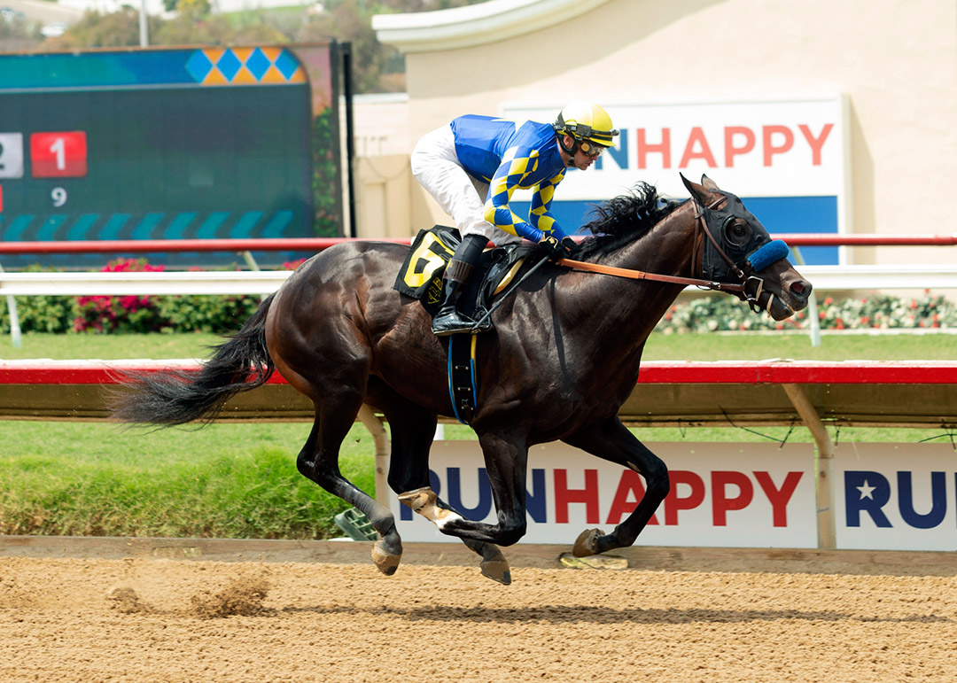 Murray wins a July 25 maiden race at Del Mar