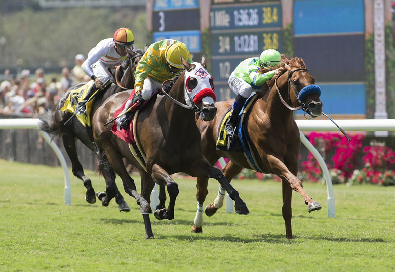 He Will finishes second in the 2017 California Dreamin' Stakes