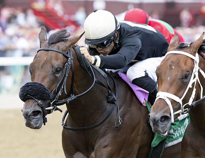 My Italian Rabbi wins the 2019 Stillwater Stakes at Saratoga Race Course