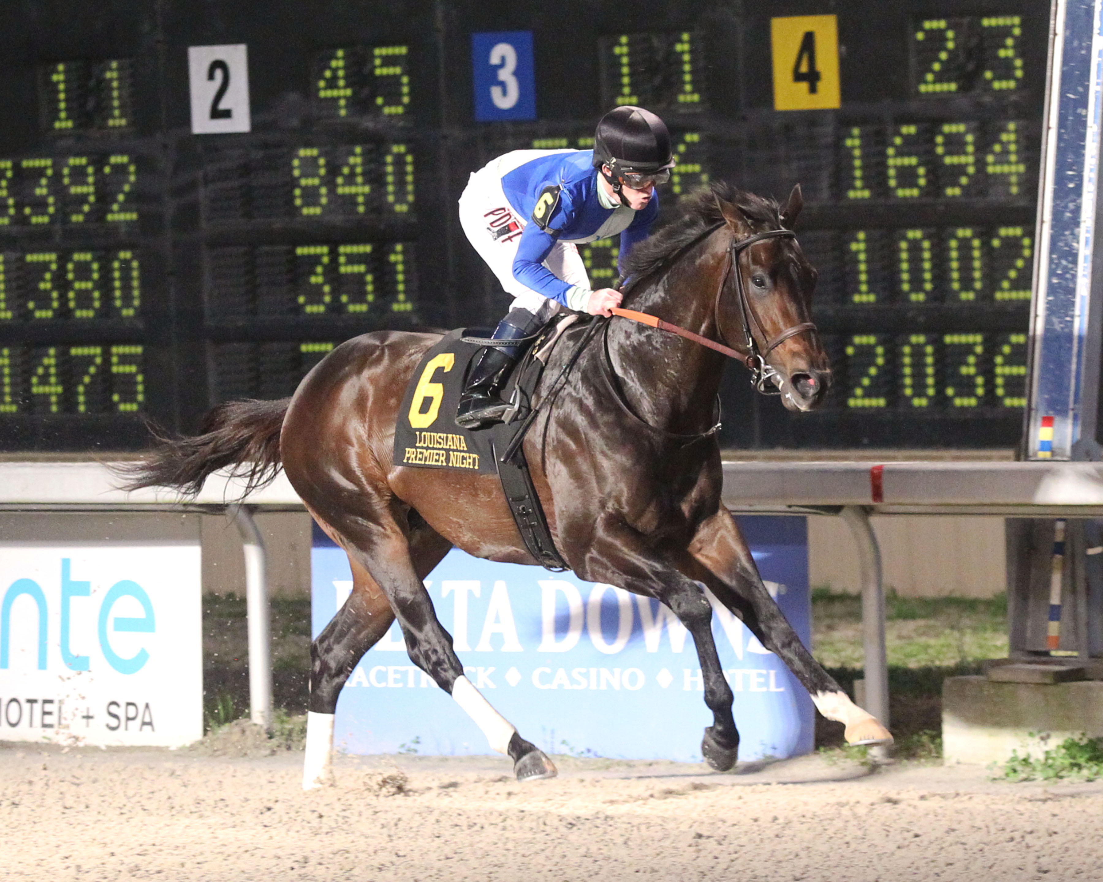 No Parole wins the 2020 Louisiana Premier Night Prince