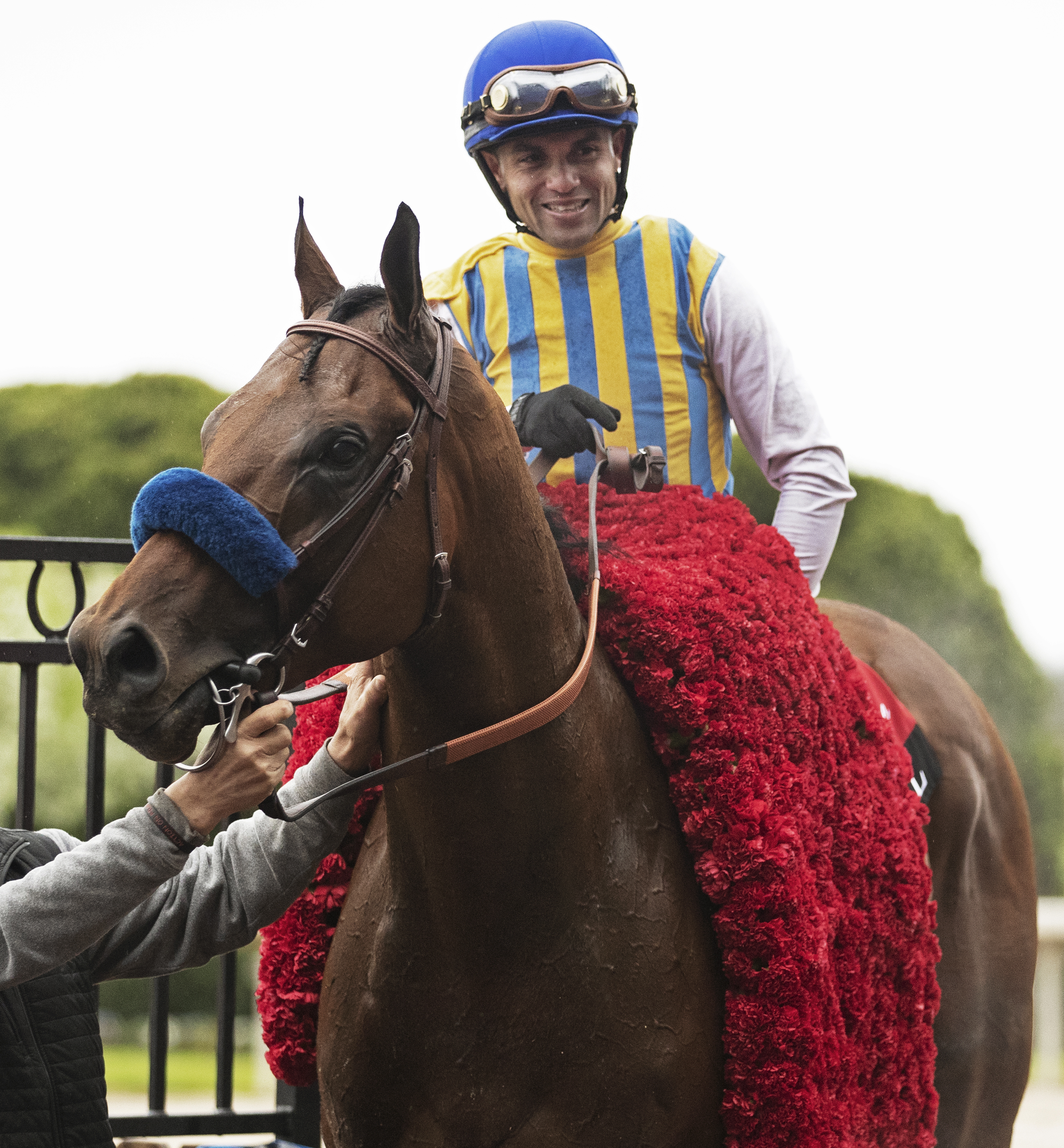 Nadal following victory in the 2020 Rebel Stakes