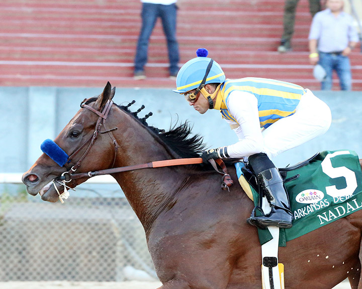 Nadal wins the second division of the 2020 Arkansas Derby at Oaklawn
