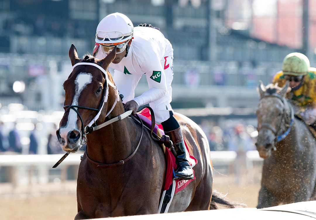 Nashville wins the 2020 Perryville Stakes at Keeneland