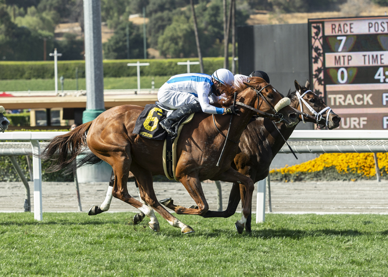 Neige Blance (6) wins Santa Barbara 5-8-2021