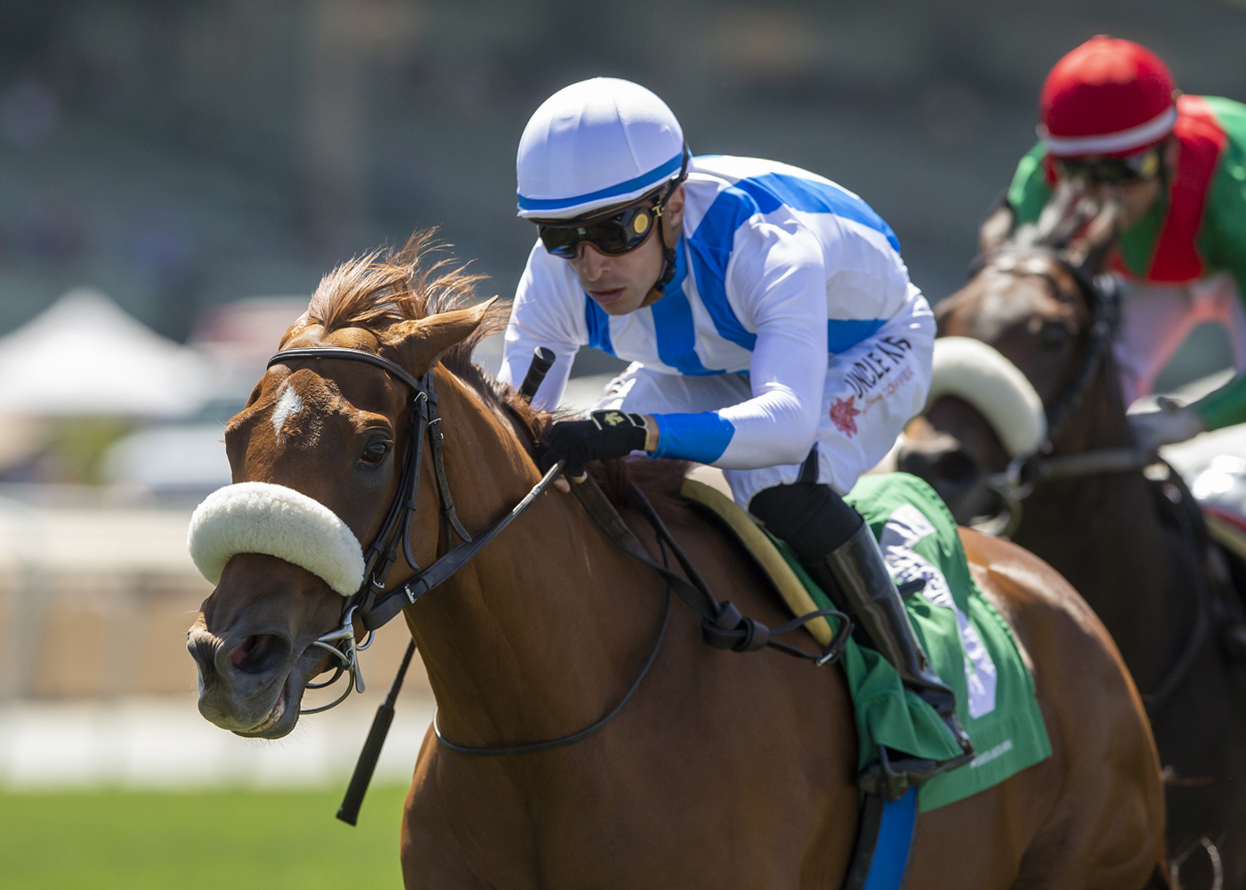 Neige Blanche wins the Possibly Perfect at Santa Anita on June 19 2022