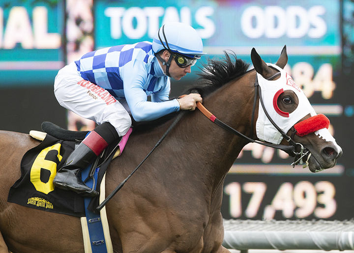 Neptune's Storm wins the 2019 Cinema Stakes at Santa Anita
