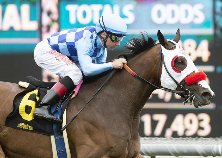 Neptune's Storm wins the 2019 Cinema Stakes at Santa Anita