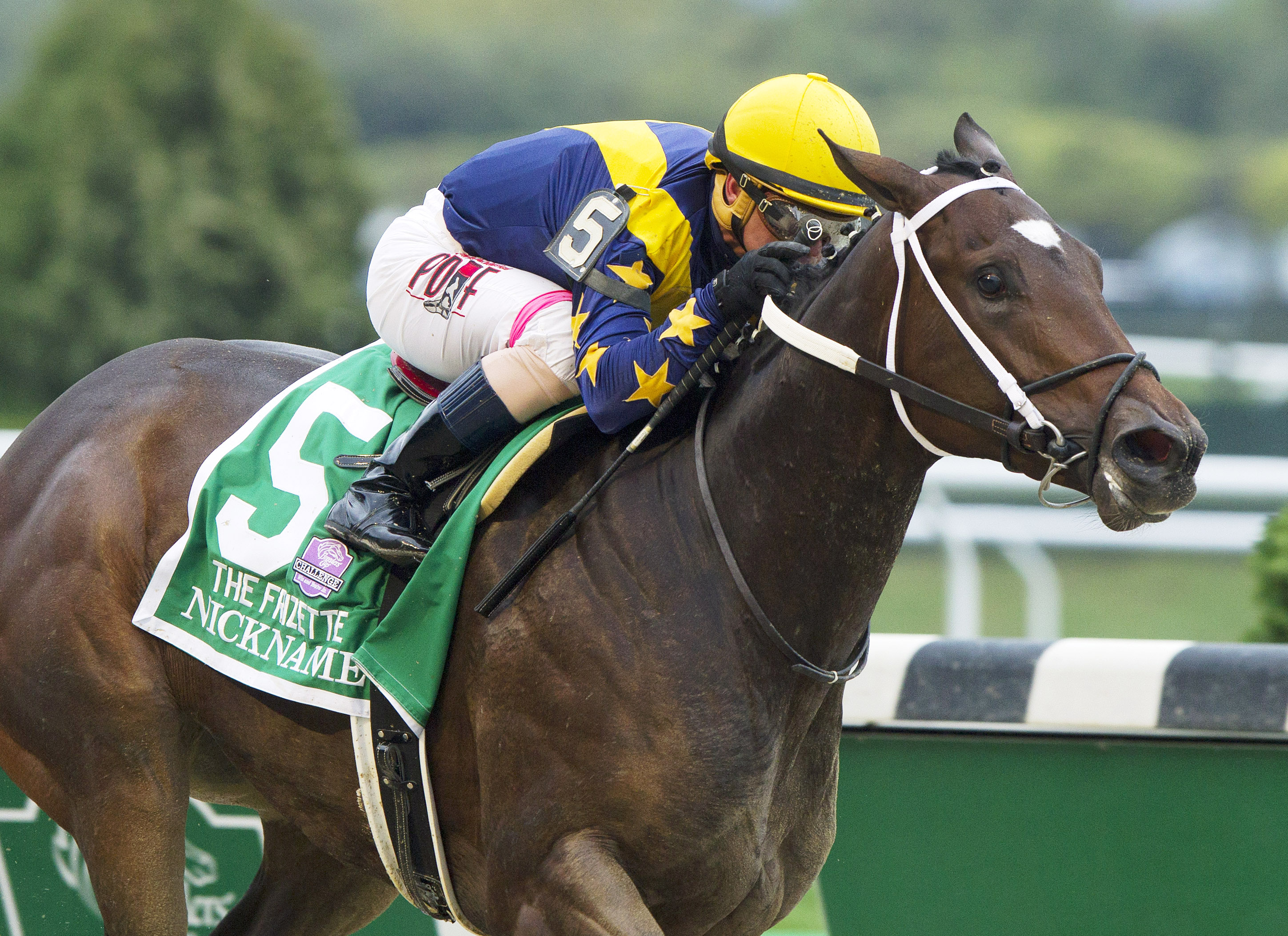 Nickname wins the Frizette Stakes