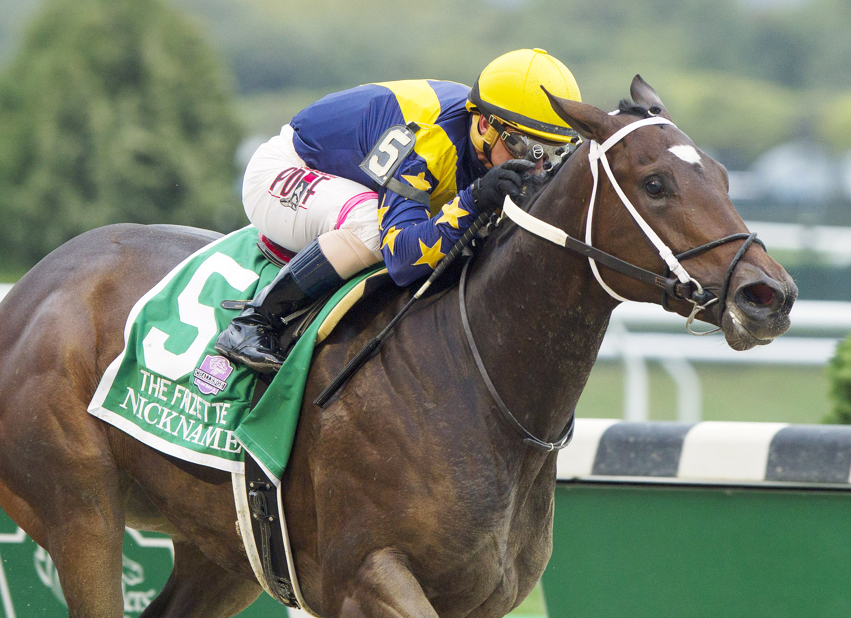 Nickname wins the Frizette Stakes