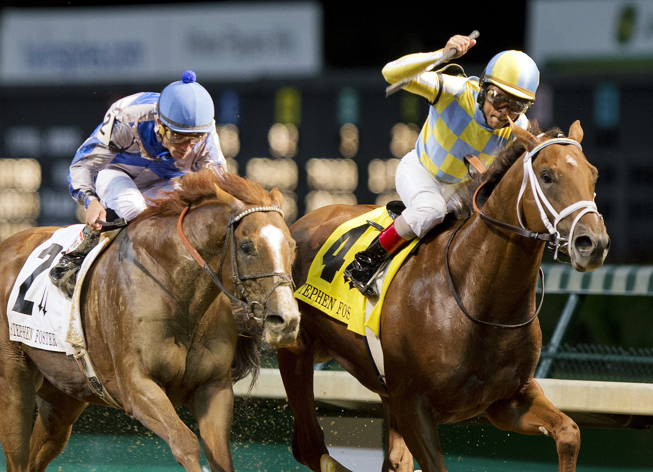 Noble Bird wins the 2015 Stephen Foster