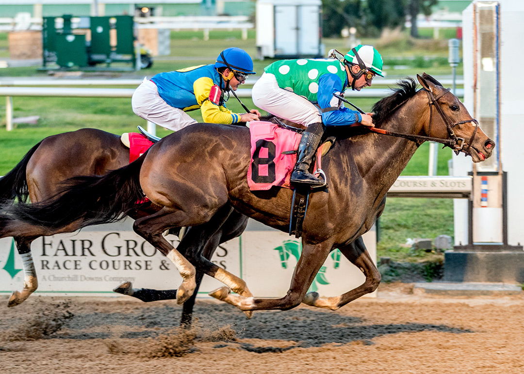 North County wins the 2021 Untapable Stakes at Fair Grounds