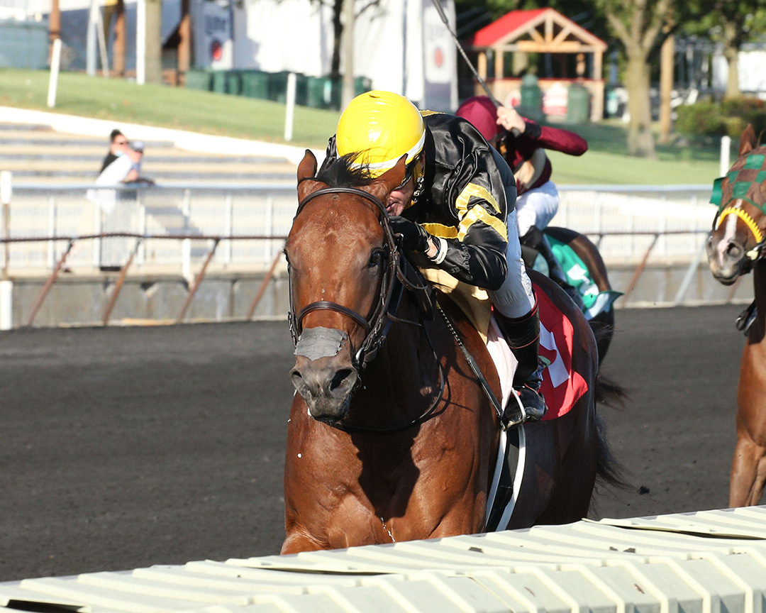 Notable Exception wins a Sept. 4 maiden race at Arlington