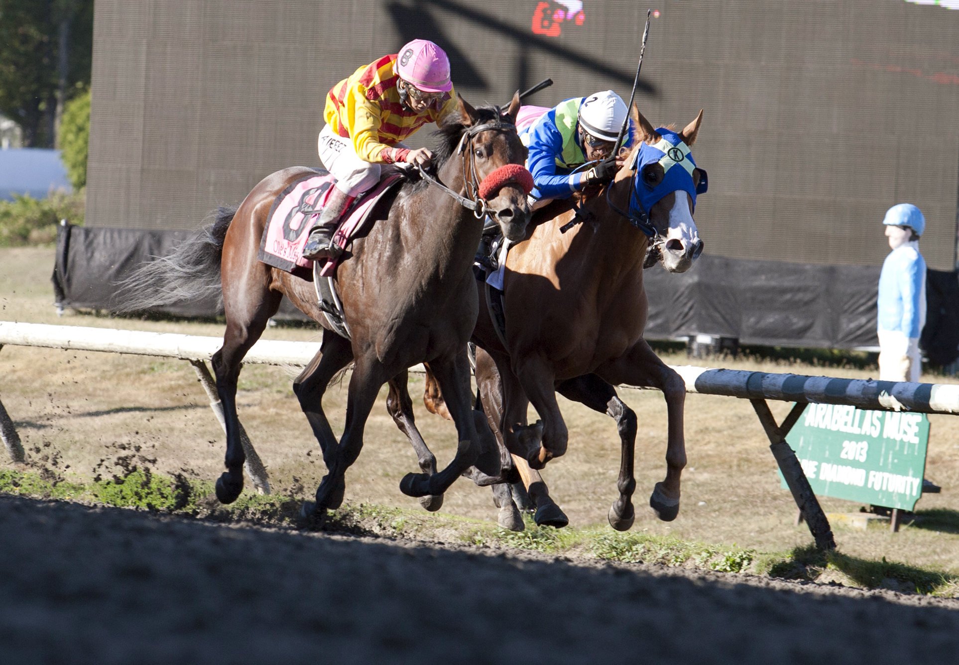 Ole's Miss wins the British Columbia Oaks