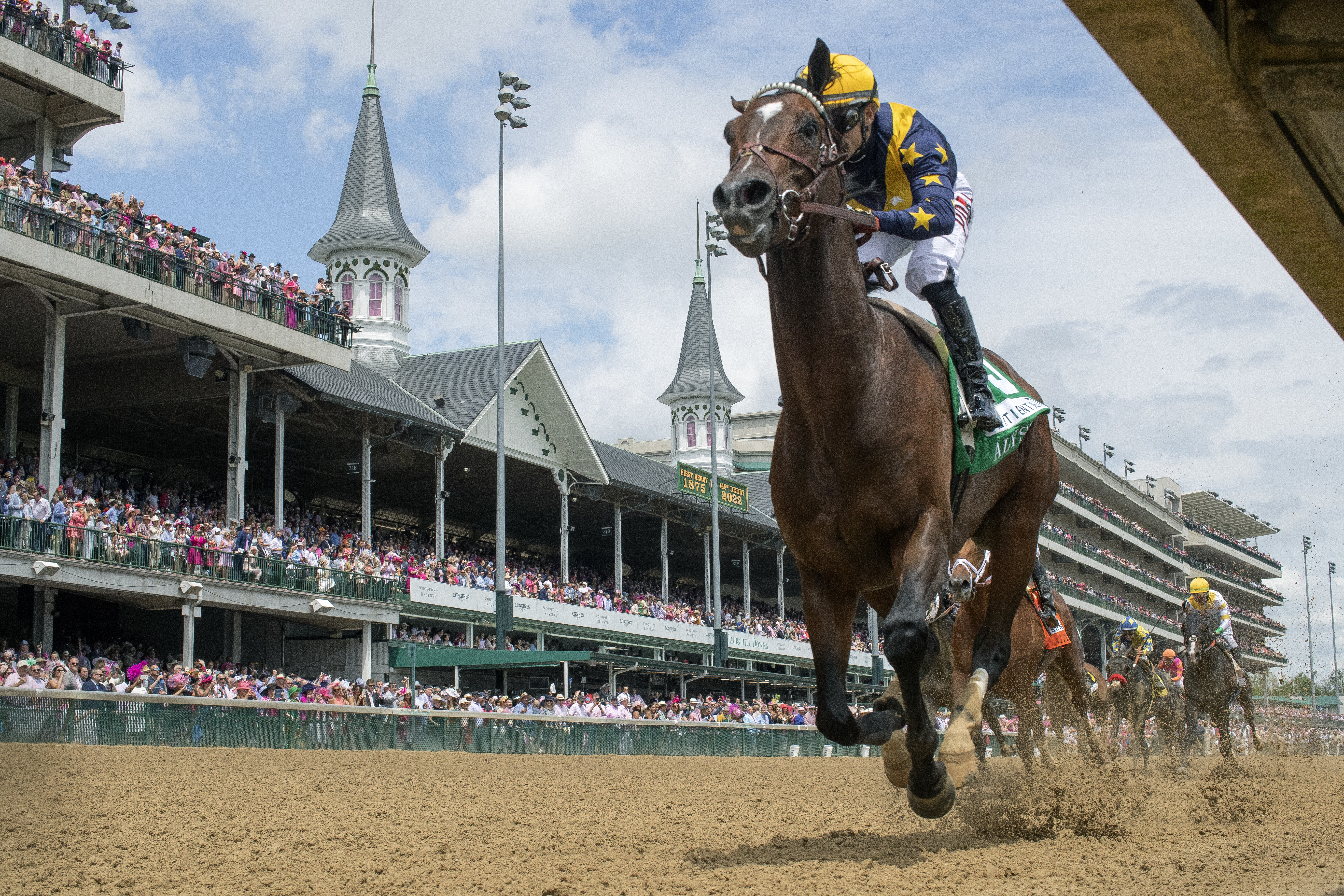 Olympiad wins the Alysheba at Churchill on May 6 2022
