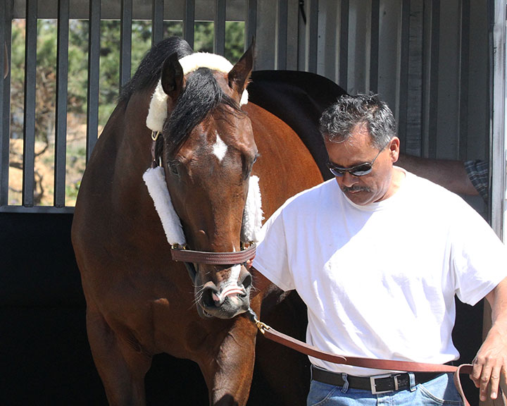 Omaha Beach arrives at Churchill on April 16