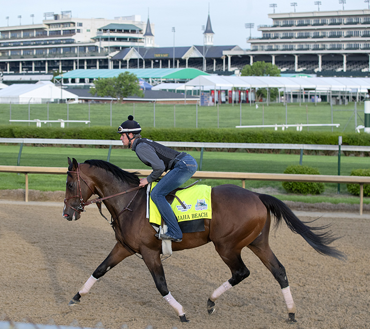 Omaha Beach at Churchill Downs on April 23