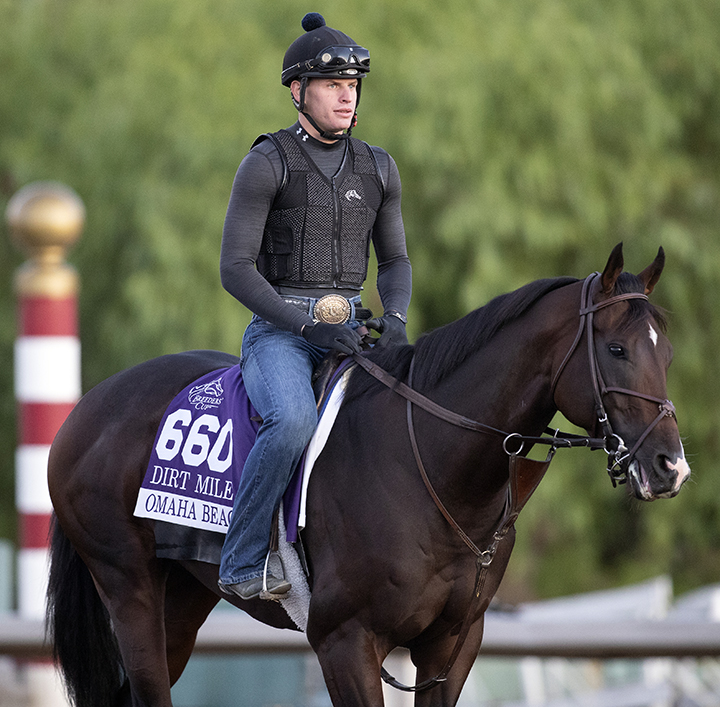 Omaha Beach at Santa Anita on Oct. 28