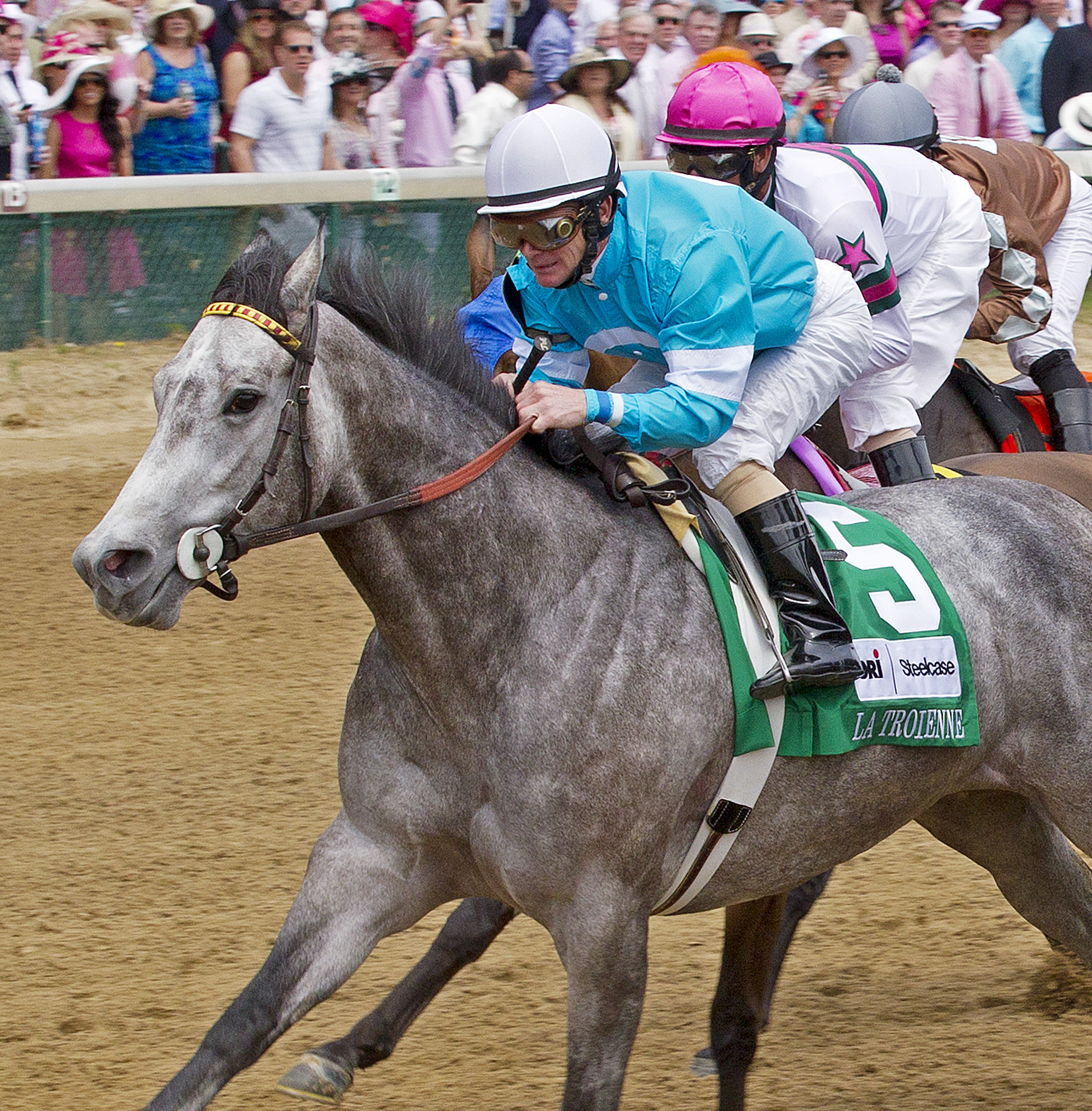 On Fire Baby, La Troienne Stakes
