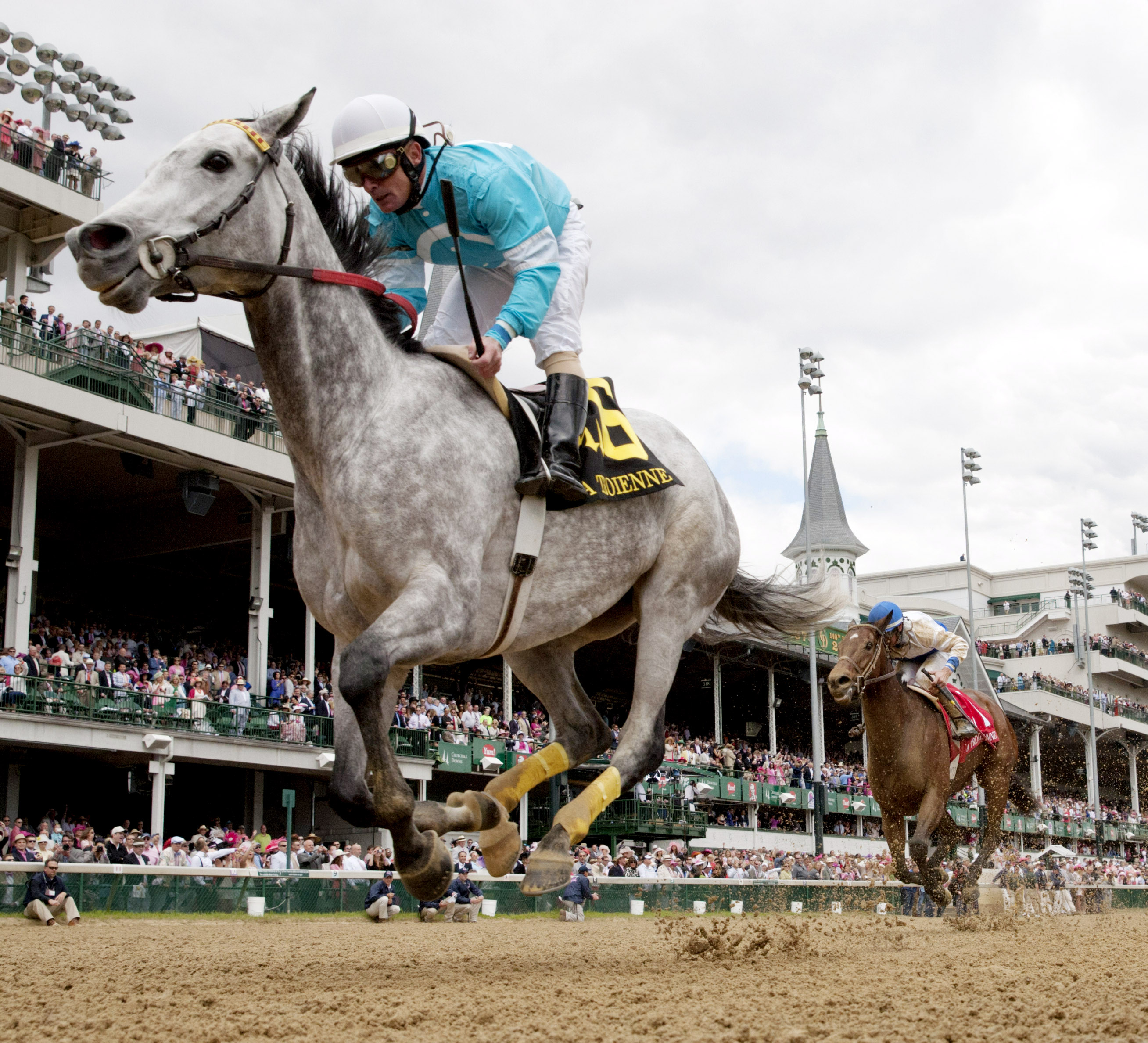 On Fire Baby wins the La Troienne